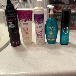 Curl products bundle. All basically brand new!